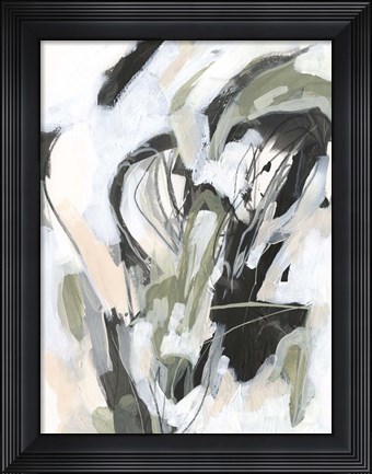 Framed Electron Net I Print