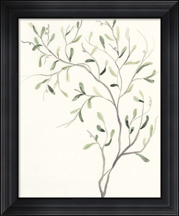 Framed Spindle Sprig I Print