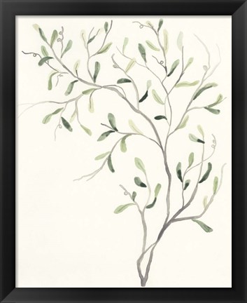 Framed Spindle Sprig I Print