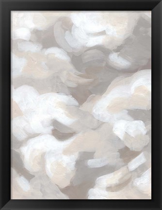 Framed Abstract Cumulus I Print