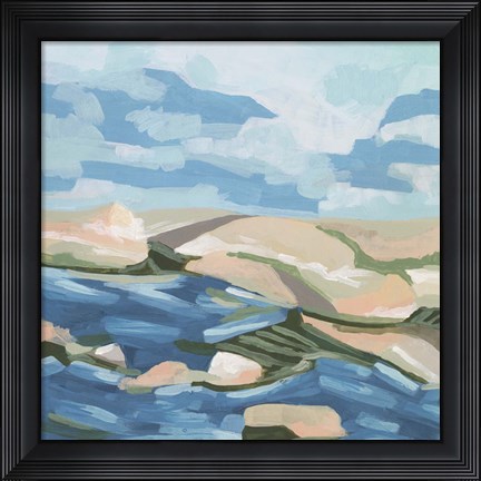 Framed Sand Hills I Print