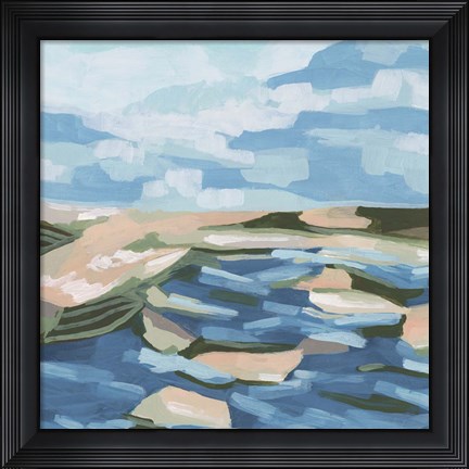 Framed Sand Hills II Print