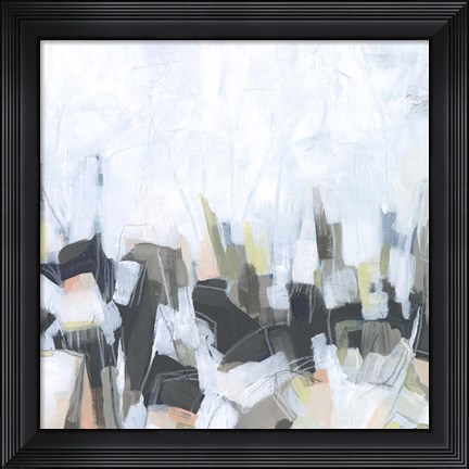 Framed Geode Constellations I Print