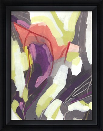 Framed Martini Swirl I Print