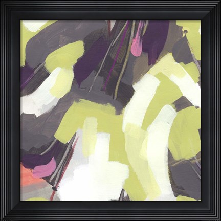 Framed Martini Swirl V Print