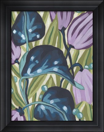 Framed Tropical Jewels I Print
