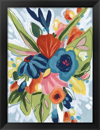 Framed Petal Pop II Print