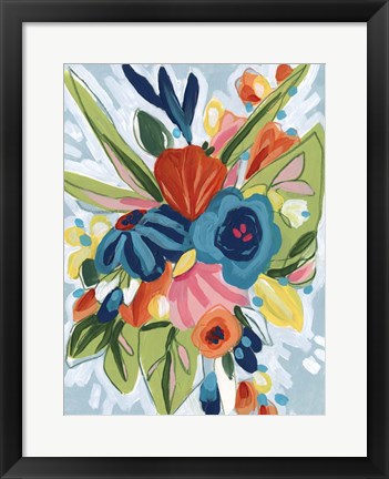 Framed Petal Pop II Print