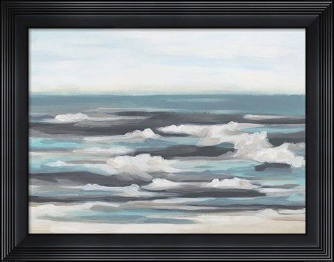 Framed Gentle Surf II Print