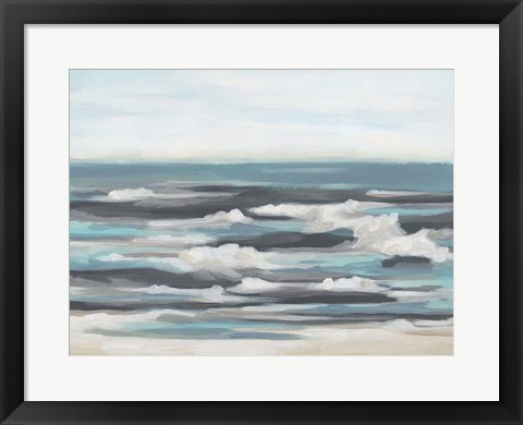 Framed Gentle Surf II Print