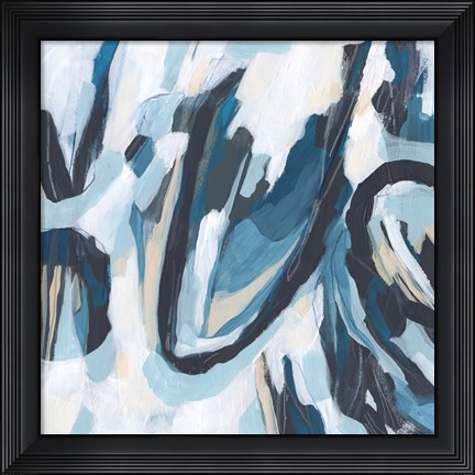 Framed Blue Tundra II Print