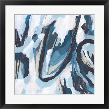Framed Blue Tundra II Print