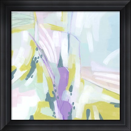 Framed Pastel Marquee I Print