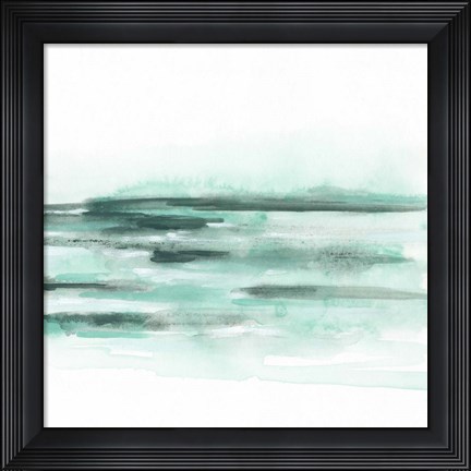 Framed Ocean Mystique I Print