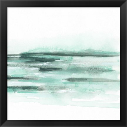 Framed Ocean Mystique I Print