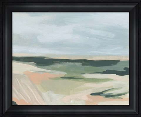 Framed Pastel Plains II Print