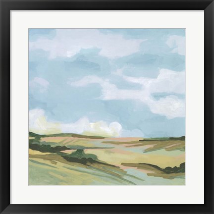 Framed Meadow Gold II Print