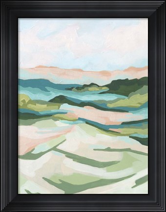 Framed Tidal Valley II Print