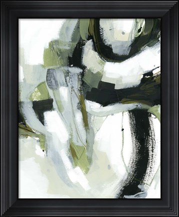 Framed Green Onyx I Print