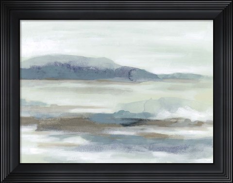 Framed Soft Shores II Print