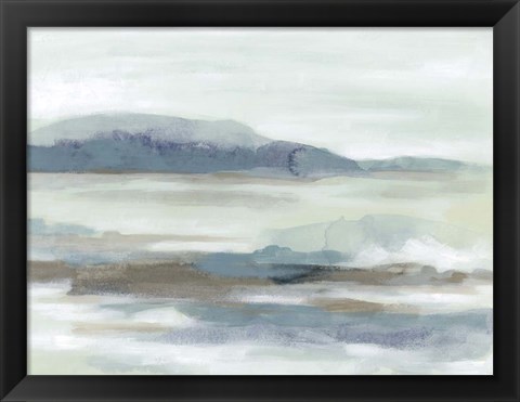 Framed Soft Shores II Print