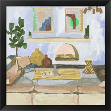 Framed Sunshine Inside I Print