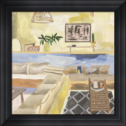 Framed Sunshine Inside II Print