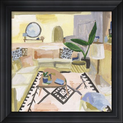 Framed Sunshine Inside III Print