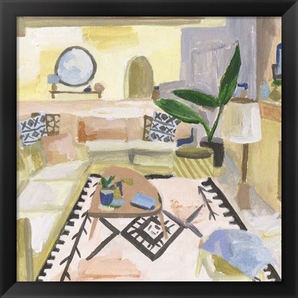 Framed Sunshine Inside III Print
