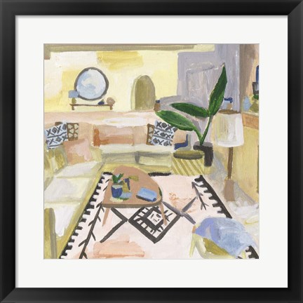Framed Sunshine Inside III Print