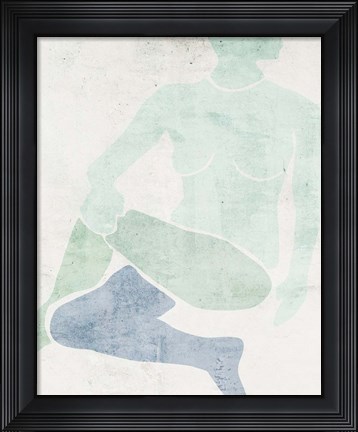 Framed Stretching II Print