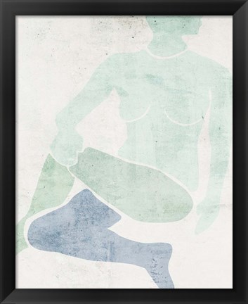 Framed Stretching II Print