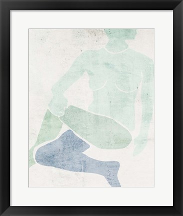 Framed Stretching II Print