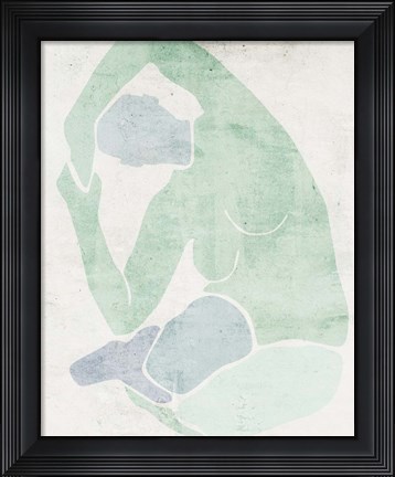 Framed Stretching IV Print