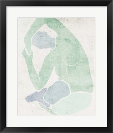 Framed Stretching IV Print