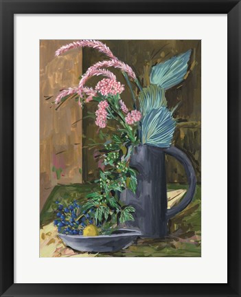 Framed Still Life Bouquet II Print