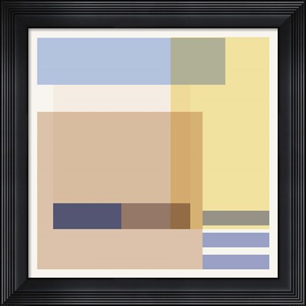Framed Hazy Days II Print