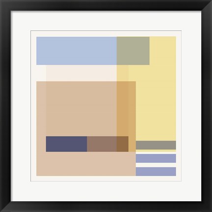 Framed Hazy Days II Print