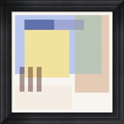 Framed Hazy Days III Print
