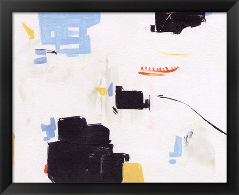 Framed Inland Sands I Print