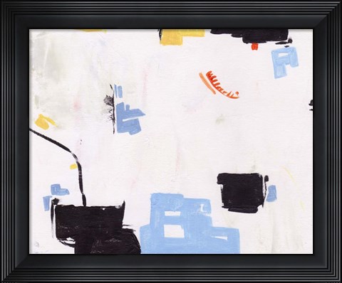 Framed Inland Sands II Print