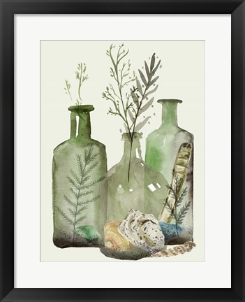 Framed Ocean in a Bottle VI Print