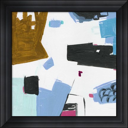 Framed Sunny Winter Day I Print