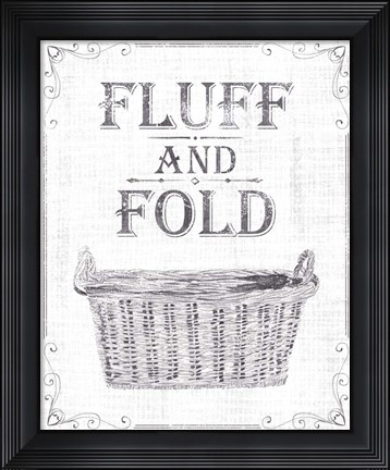 Framed Laundry Today I Print