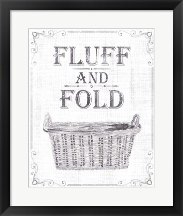 Framed Laundry Today I Print