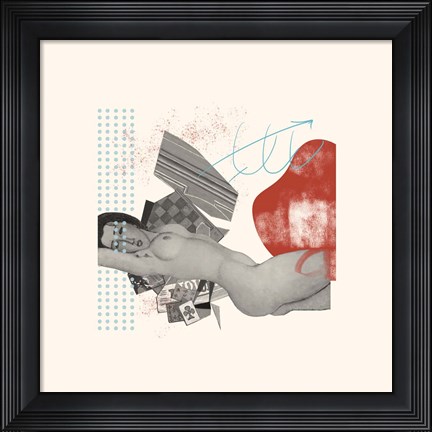 Framed Lost Lullaby V Print