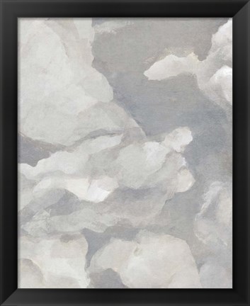 Framed Scattered Sky I Print