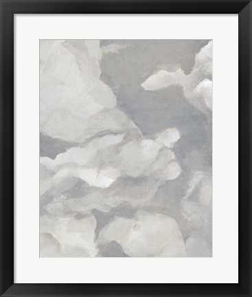 Framed Scattered Sky I Print