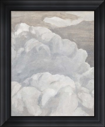Framed Scattered Sky II Print