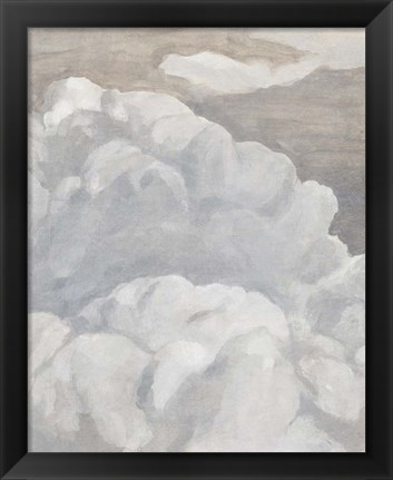 Framed Scattered Sky II Print